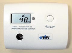 Carbon Monoxide detector low level NSI CO detector